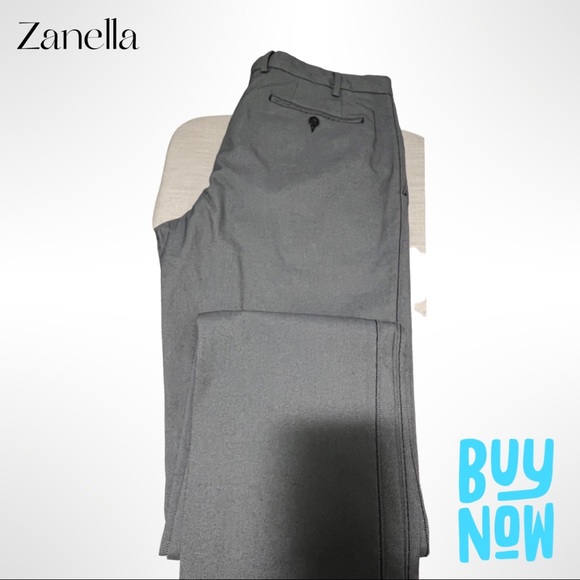 Zanella men dress pants, gray, size 52 - Picture 1 of 6